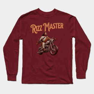 Rizz Master Jesus Christ is Rizzin' Funny Easter 2024 Tee He is Rizzin' Long Sleeve T-Shirt